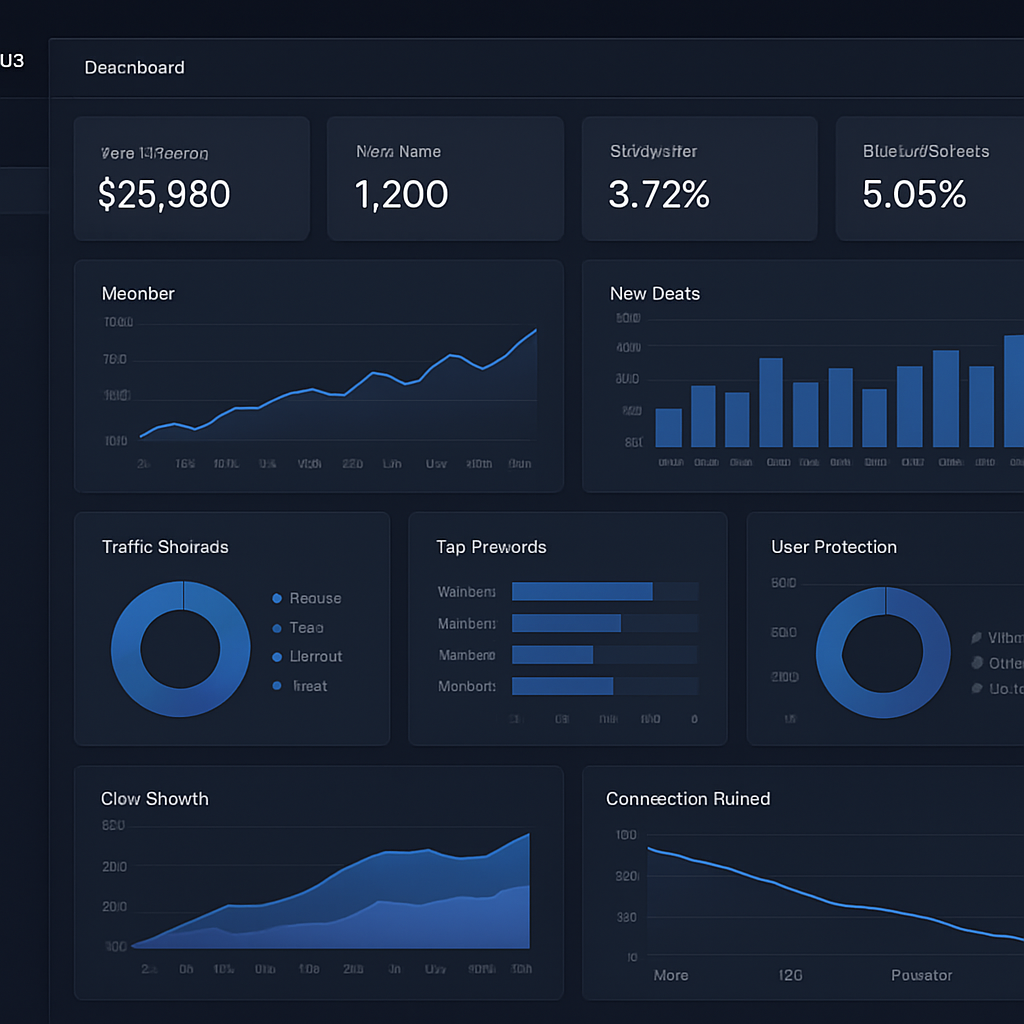 AI-Powered SaaS Dashboard